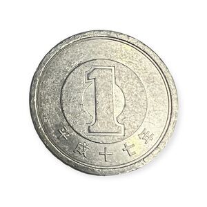 Japanese 1 yen coin
